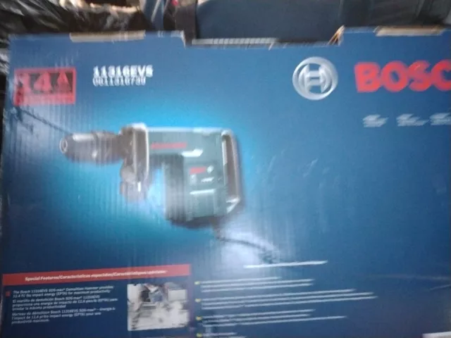 BOSCH 11316EVS SDS-Max Demolition Hammer, Bosch Blue