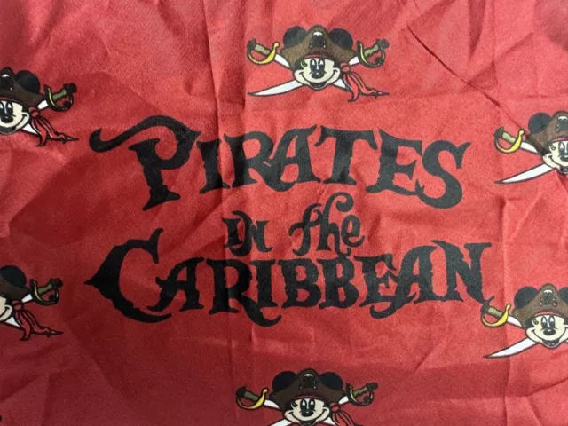 Disney Parks Edition Pirates of the Caribbean Scarf , Bandanna 17”x27”