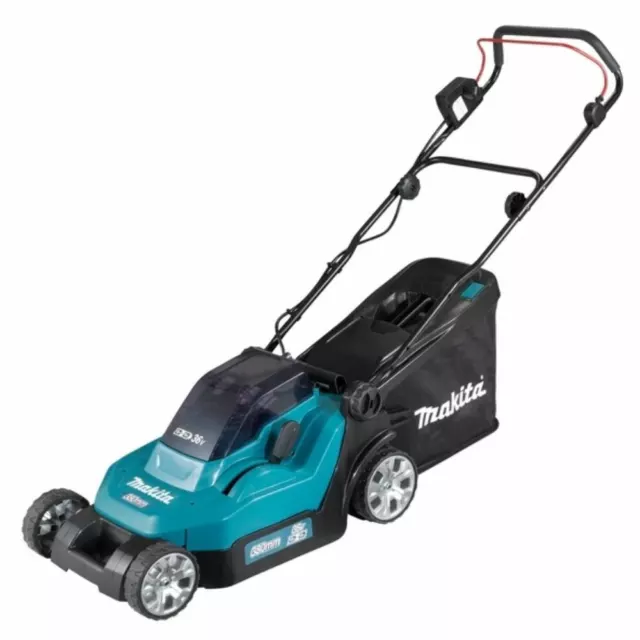 Makita 2x 18V Tondeuse à Gazon de Batterie DLM382Z Sans Et Chargeur