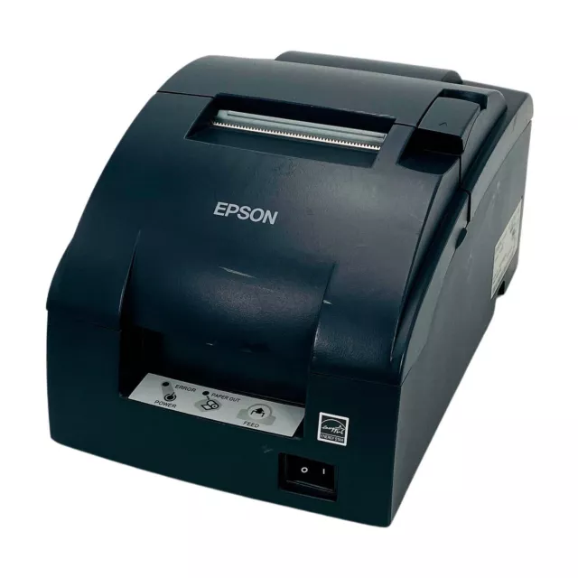 Epson TM-U220B Dot Matrix POS Receipt Kitchen Bar Printer Serial No AC Adapter