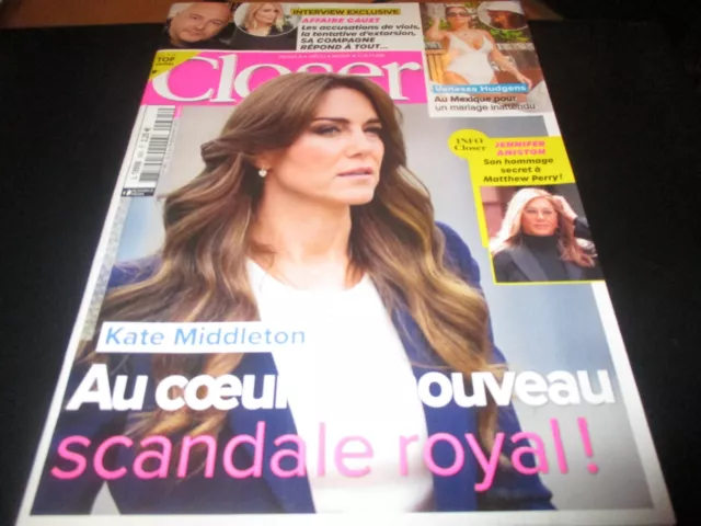 Revue "CLOSER N°965 - 2023" Kate MIDDLETON, Vanessa HUDGENS, Jennifer ANISTON