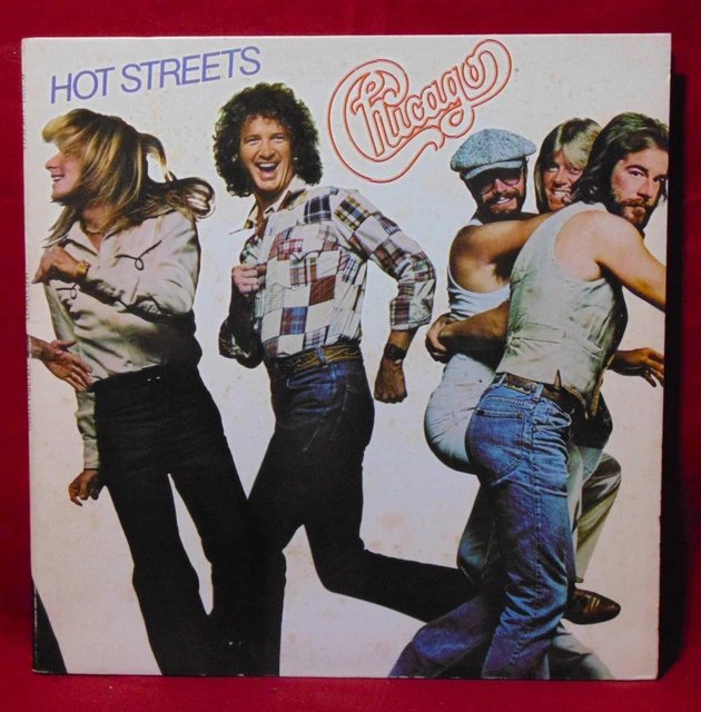 Chicago– Hot Streets - 1978 Columbia FC 35512 Classic Rock Vinyl LP EX/VG+