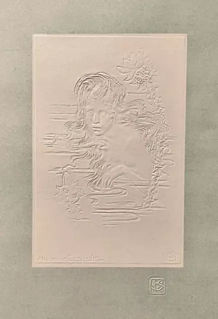 ALEXANDRE CHARPENTIER ⟫ LITHOGRAPHIE ⟫ 1897 (Art Nouveau)