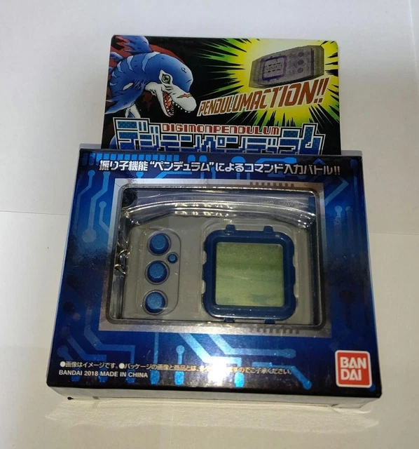 Digimon Color:blue BANDAI DIGIMON PENDULUM ver. 20th Color Silver Blue Digivice Digital ...