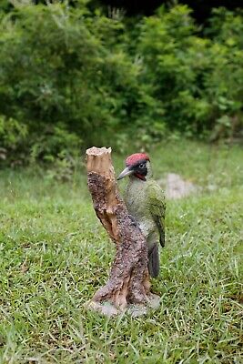 Woodpecker Bird Garden Statue, Garden/Home Decoration Indoor/Outdoor Use
