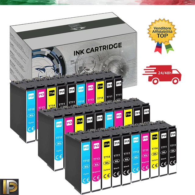 30 Cartucce per Epson Stylus Office BX300F BX610 BX4000 DX6000 BX600FW SX105