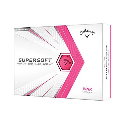 Balles de golf Callaway Supersoft 2021.