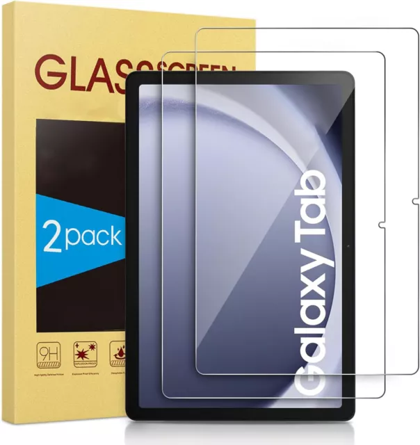 2X Tempered Glass Film Screen Protector Tablet For Samsung Galaxy Tab A9 / A9+