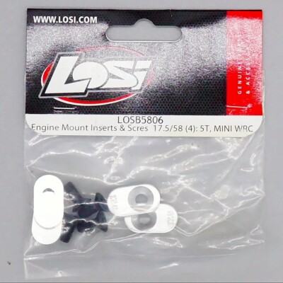 4 1/5th Echelle 5ive-T Losi Losi LOSB5806 Support Moteur Inserts & Vis 17.5 58 