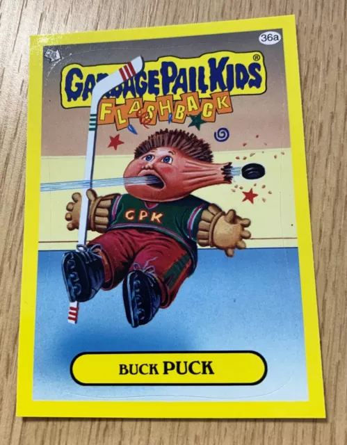 Garbage Pail Kids Flashback Series 3 Buck Puck 36a Sticker/Card 2011 VGC