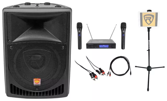Rockville RKI60 Karaoke Microphone System 4  ipad/iphone/Android/Laptop/TV+LED's - Rockville Audio