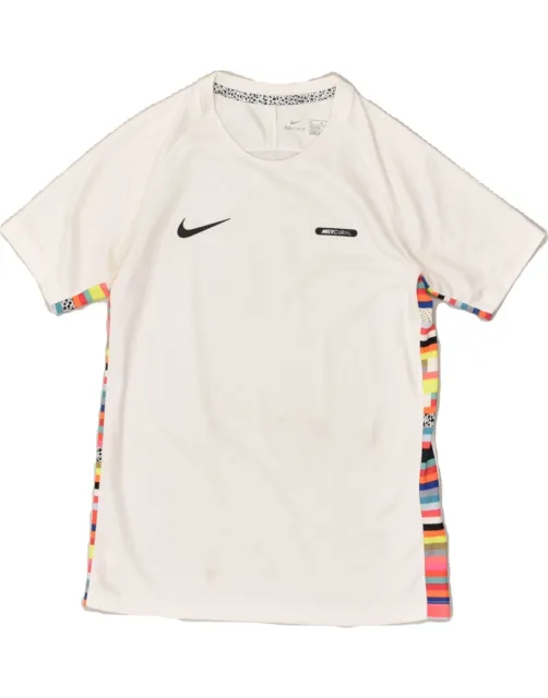 T-shirt Nike Ragazze Mercurial Graphic Top 10-11 Anni Bianco Medio HI17
