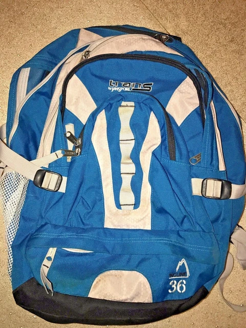 TRANS BY JANSPORT Incline 36 Backpack Blue Panther/Snaredrum Grey 6RE $12.99 - PicClick TRANS BY JANSPORT Incline 36 Backpack Blue Panther/Snaredrum Grey 6RE $12.99 - PicClick
