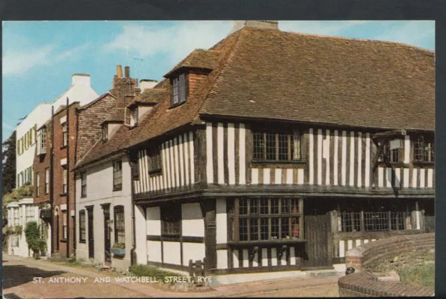 Sussex Postcard - St Anthony and Watchbell Street, Rye    RS6925