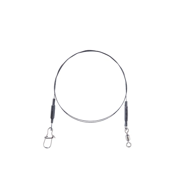 Balzer Shirasu 1x7 Titanium Vorfach mit Wirbel, 35cm