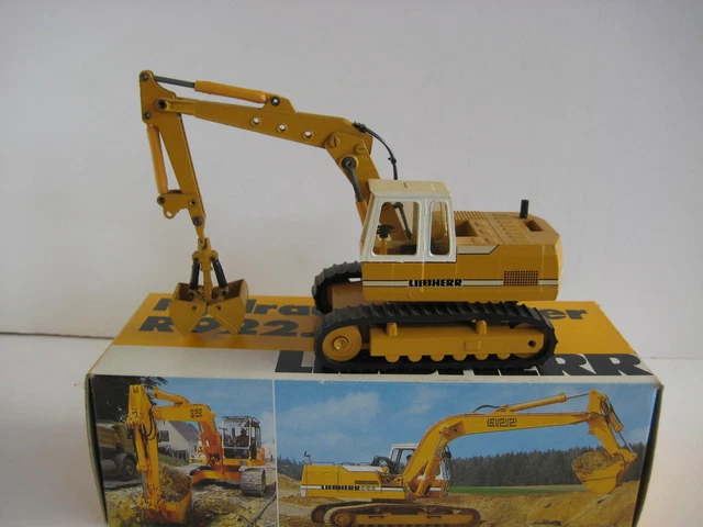 Miniature Conrad Atlas AB 1302 - Excavatrice Pelle N°2900.3 - Échelle 1:50 - Occasion Avec Boîte