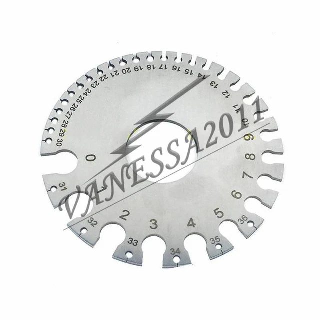 AMERICAN STANDARD WIRE gauge AWG Ga General Tool BSWG 036 16.48