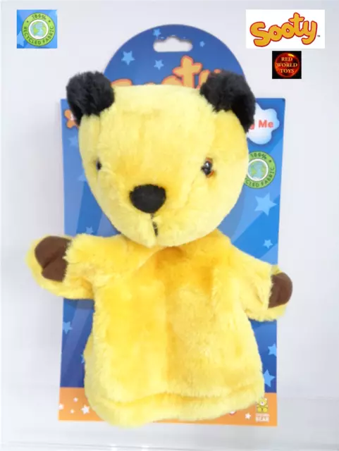 Sooty Soft Plush Toy Hand Puppet by Golden Bear 10 inch tall - Brand New