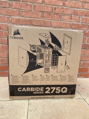 A-B Telaio del computer Corsair Carbide Series 275q Mid Tower Gaming Case NERA 