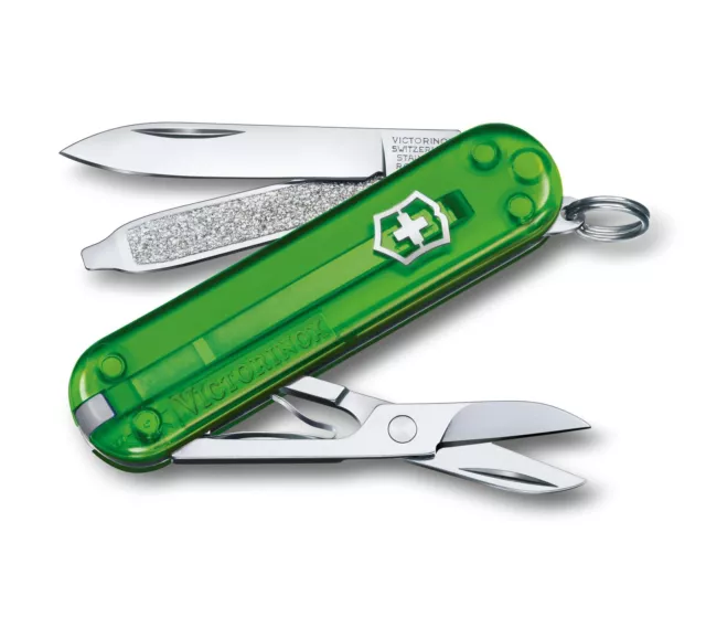 Victorinox - Classic SD Translucent - Green Tea - 0.6223.T41G