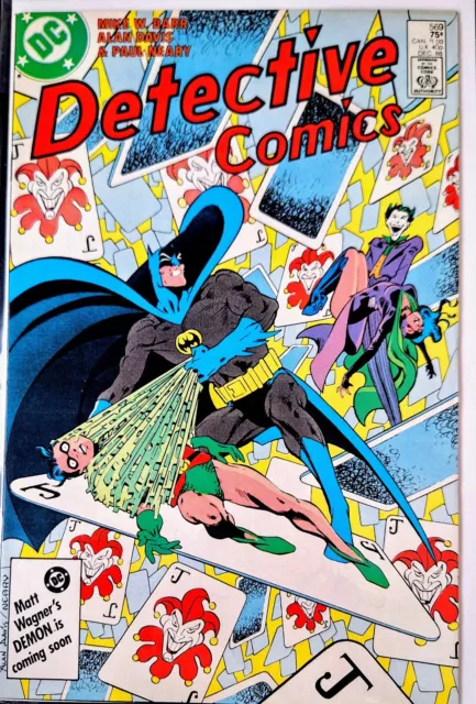 DETECTIVE COMICS #569 NM BATMAN JOKER CATWOMAN 1986 DC Barr Davis Neary