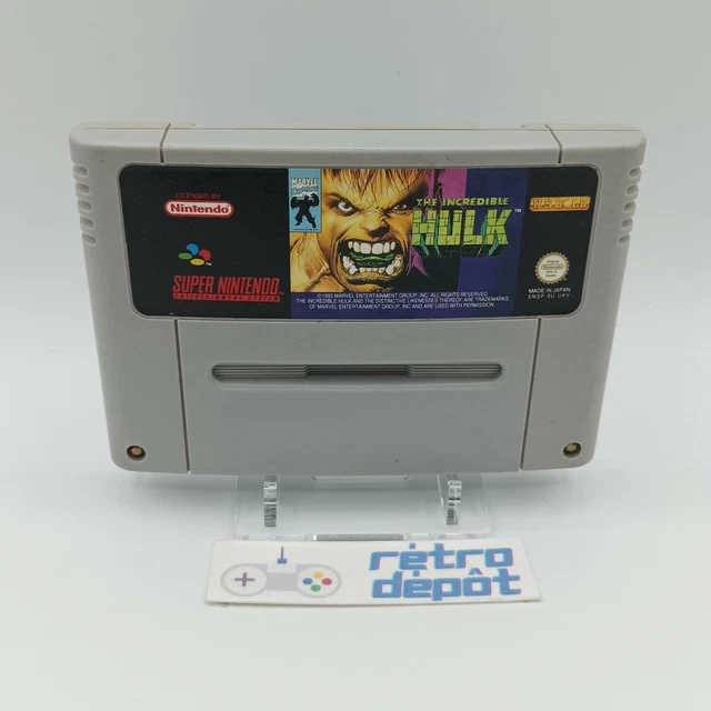 The Incredible Hulk美品・SNES欧州版 当店限定販売 www.m