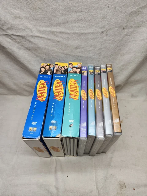 SEINFELD Complete TV Series Seasons 1-9 DVD Box Sets 1 2 3 4 5 6 7 8 9 SEINFELD Complete TV Series Seasons 1-9 DVD Box Sets 1 2 3 4 5 6 7 8 9
