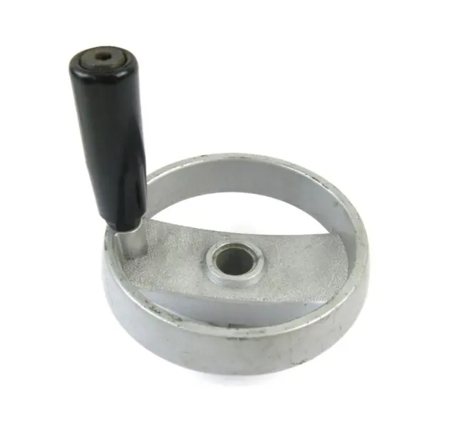 Lathe, Milling Machine Swivel Handle Handwheel 4-5/8" Diameter x 17mm Bore