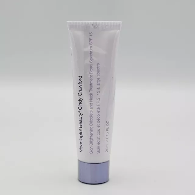 Meaningful Beauty Skin Brightening Decollete And Neck Treatment 0.75 Oz *READ*