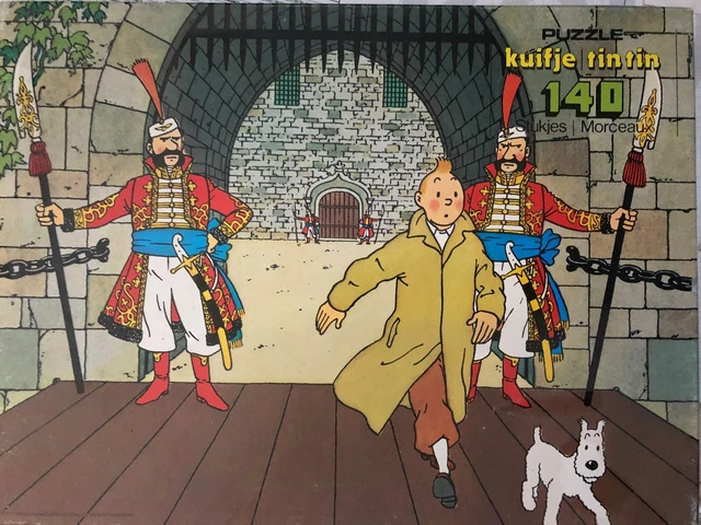 Hergé - Puzzle n° 7 - Le cri Tchang - Tintin au Tibet