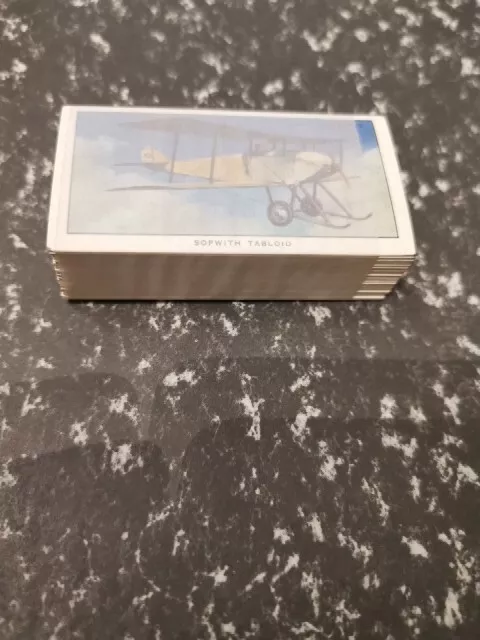 Cigarette cards military aircraft (reproductions ) set Open To Offers