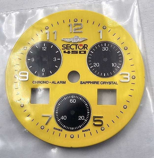 Nos sector Adv 5500 Sphère 100 Meters Sphere 5215118049 Cadran Montre