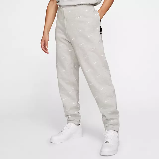 nike nrg swoosh logo cotton blend pants