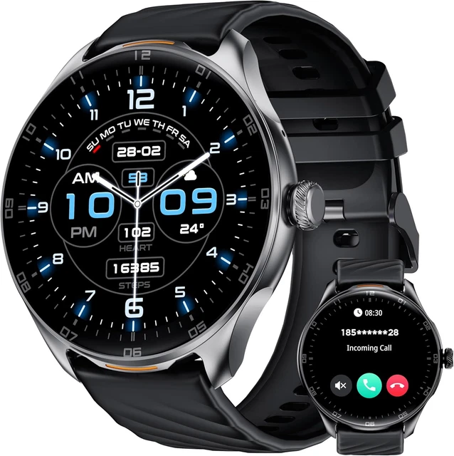 SMARTWATCH DONNA CON Effettua Orologio Chiamate: 1.27 Smart Watch Con