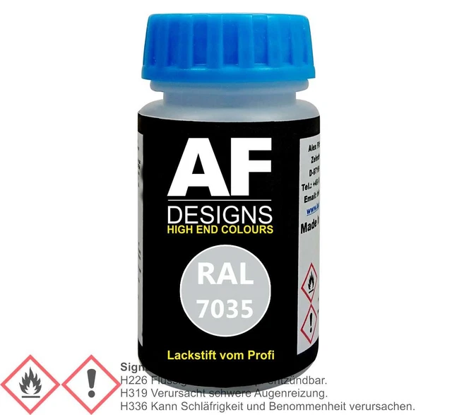 TRISTARcolor Lackstift RAL 7003 Moosgrau Matt – 50 Ml, Schnelltrocknend, Für Metall, Kunststoff, Beton