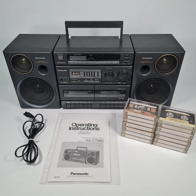 Panasonic RX-CT980 Radiorecorder Ghettoblaster