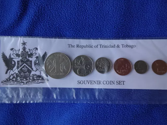 Trinidad und Tobago KMS Set aus div. Prägejahre Karibik Coinset Münzset