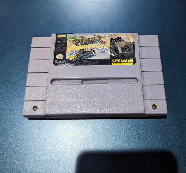 F-ZERO (SUPER NINTENDO Entertainment System SNES, 1991) Authentic ...