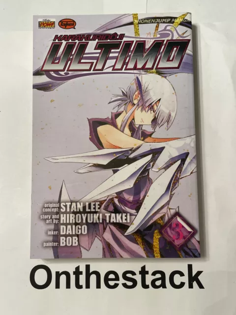 MANGA: Ultimo Vol. 3 by Hiroyuki Takei (2010, Paperback) In new condition!