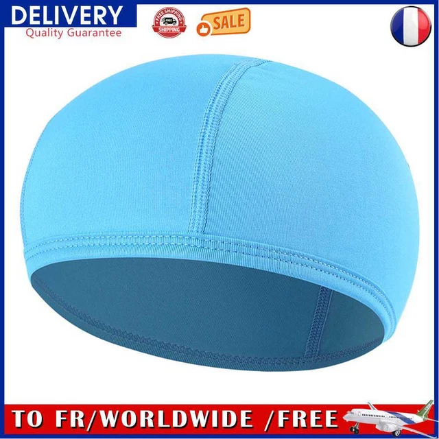 Quick Dry Helmet Liner Cap Anti-UV Motorcycle Windproof Riding Hats (Blue)
