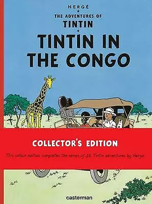 Tintin in the Congo by Herge  Brand New in originals cellophane wrap