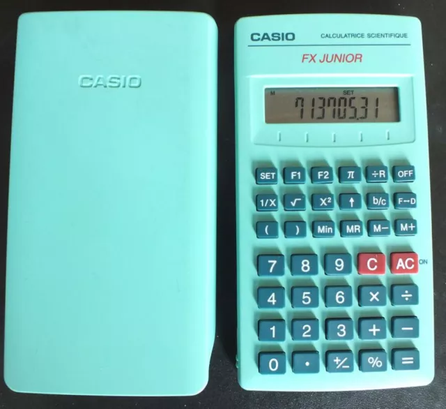 Calculatrice scientifique Casio FX JUNIOR - Très bon état