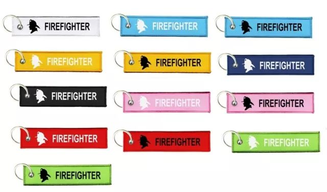 keychain keyring key keytag firefighter