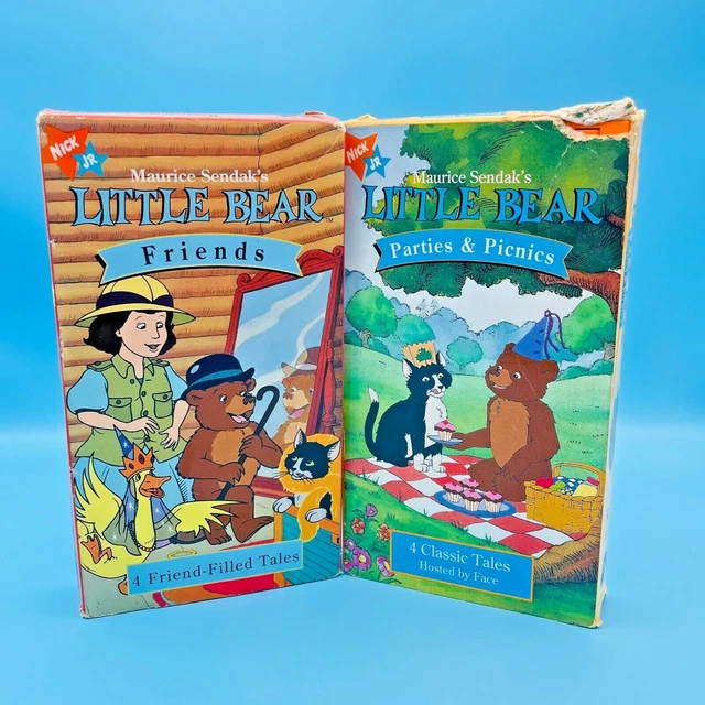 LITTLE BEAR VHS Lot of 7 (VHS, 90's) Nick Jr Nickelodeon £19.70