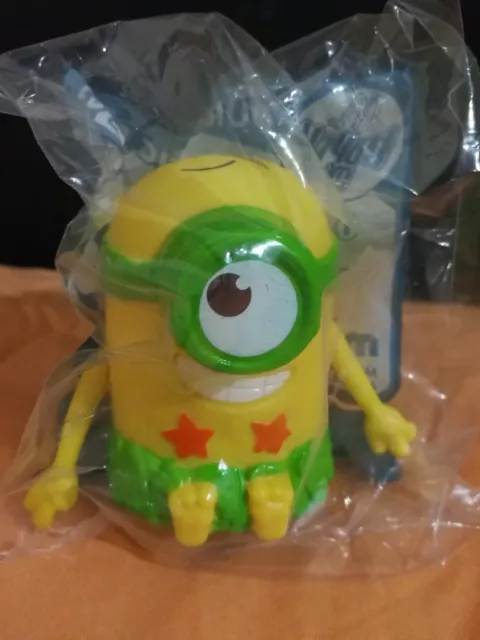 McDonald's Happy Meal Toys Minions 2015 Jurassic Sliding Minion Brand New sealed