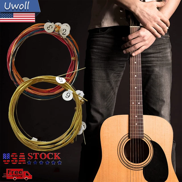12 SETS GUITAR Strings 612PCS Replacement Steel String for Acoustic
