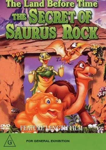 THE LAND BEFORE Time-The Secret of Saurus Rock : Vol 6 (DVD, 1998) $7.