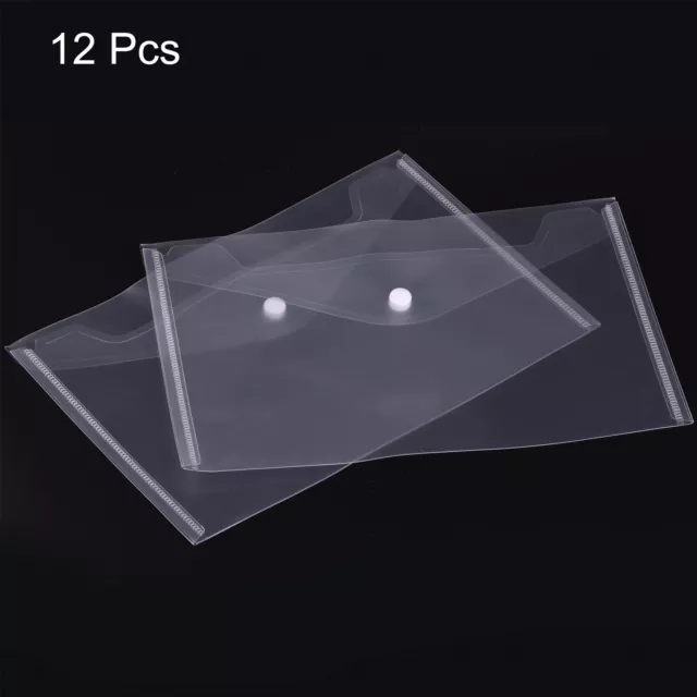 Fichier Dossier A5 Enveloppes Organisateur Bouton pour Clear Set 12 3