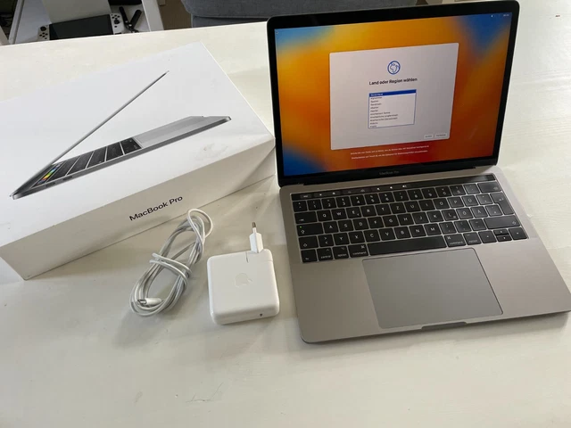 Apple MacBook Pro 13.3" Retina i7 3,5GHz  Touch Bar SpaceGrau 16GB RAM 1TB SSD 