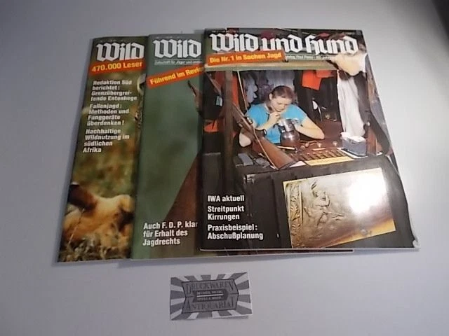 Wild und Hund - 92. Jahrgang 1989 Nr. 1, 4, 6 [3 Hefte].